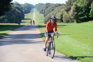It was a nice treat to ride the grand grounds of the Holkham Hall estate. Under socialism...